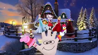 Fozen & Barbie Happy Noel Family   Finger Song   Children Song    Rhymes For Kids By BobBie TV