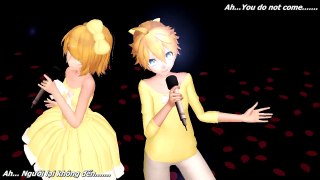 【Yue Moon】淋しい熱帯魚 - Lonely Tropical Fish - Kagamine Rin ft Kagamine Len【Viet sub】【Eng sub】