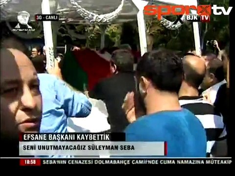 Seba'nın naaşı Vodafone Arena'ya götürülüyor...