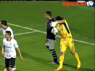 Paulinho 88'de attı Corinthians turu atladı!