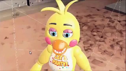 SFM FNAF foxy plushie saved toy chica and toy bonnie