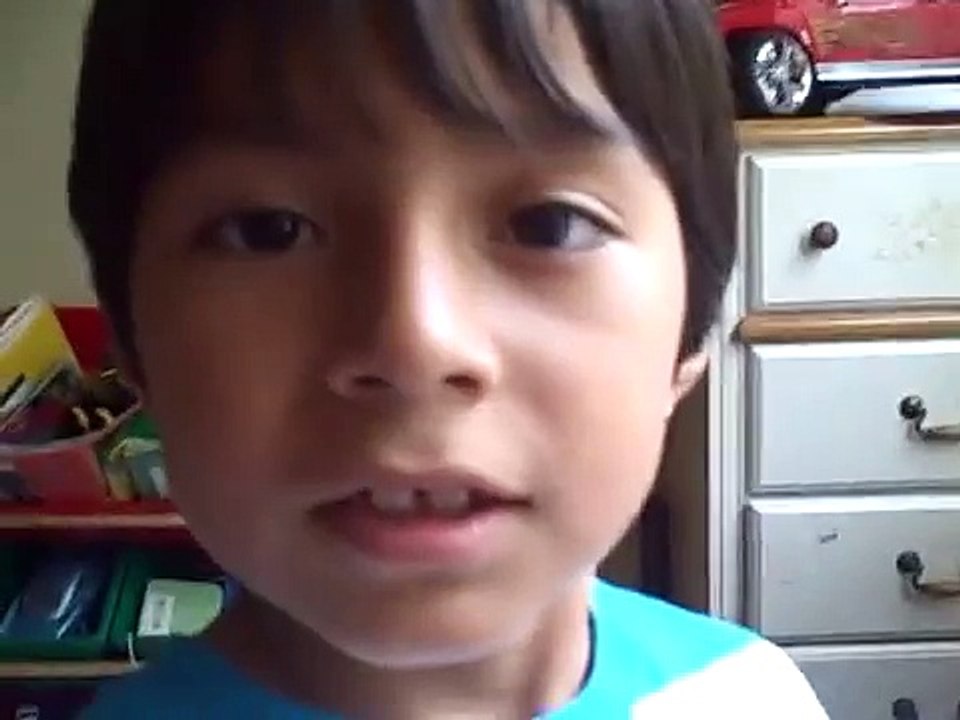 Kid drinks too much milk