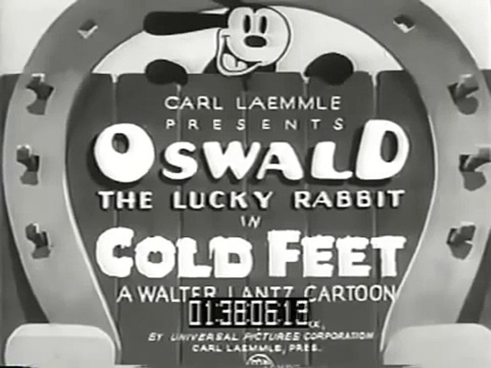 Oswald The Lucky Rabbit   Cold Feet (1930)   Walter Lantz Productions cartoons