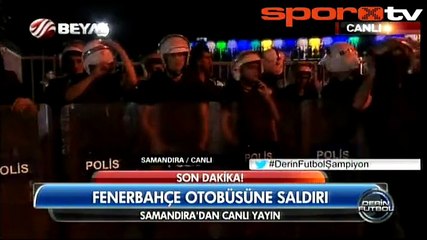 Samandıra'da büyük olaylar! Biber gazı, taş...