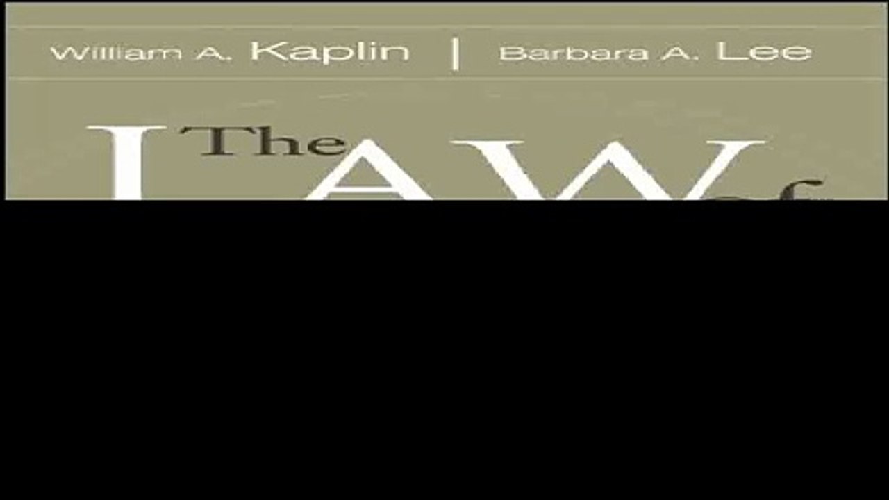 The Law of Higher Education 5th Edition Student Version-OUT