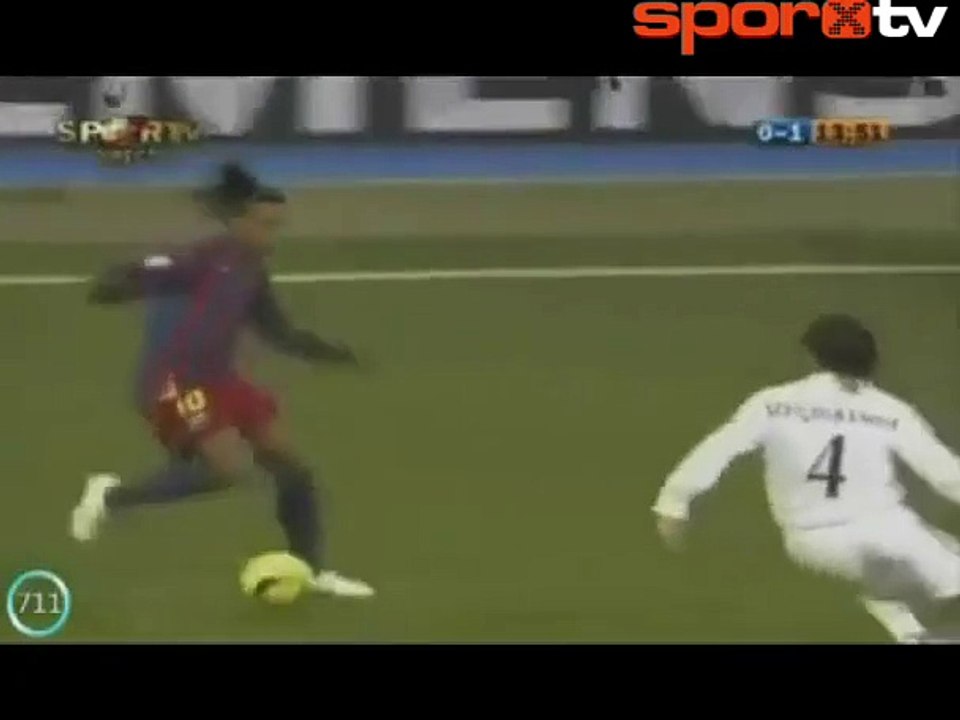 Santiago Bernabeu'da Ronaldinho şov! | Nostalji
