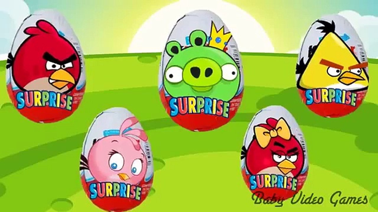 Finger Family Kids Music with Angry Birds and Nursery Rhymes for Children