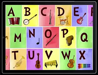 Alphabet Letters 3D  Learning for Children  Music ABC Song