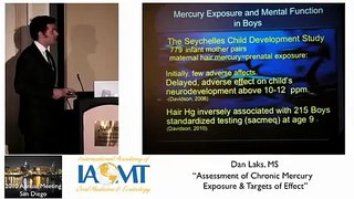 Dr. Dan Laks discusses the effects of chronic mercury exposure at IAOMT San Diego 2010