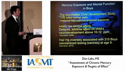Dr. Dan Laks discusses the effects of chronic mercury exposure at IAOMT San Diego 2010