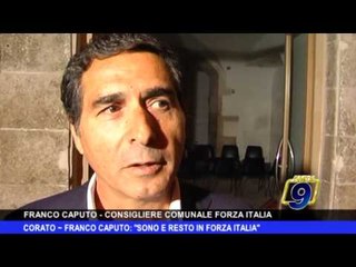 CORATO | Franco Caputo: "Sono e resto in Forza Italia"