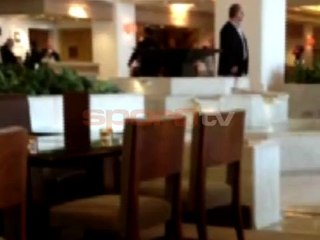 İşte Ronaldinho'nun menajerinin otelde görüldüğü an