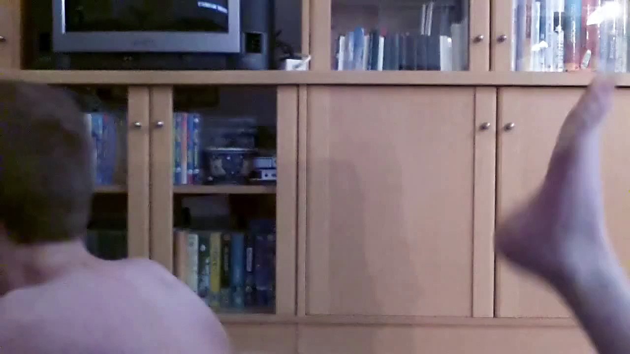 Flexible boy - leg touch head