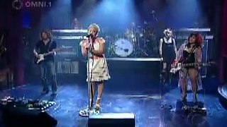 P!nk - Who Knew - Late Show with David Letterman