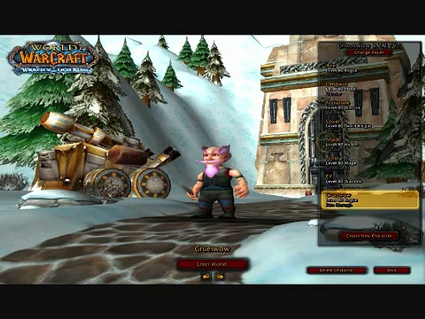 WoW Private Server - Cruel-WoW - Instant 80/60 PvP 3.3.5a & 4.x.x - video  Dailymotion