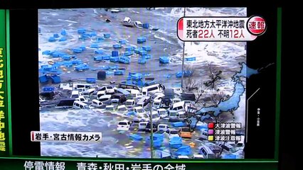 3/11日本8.9級超級大地震-恐怖海嘯