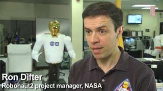Robonaut2 humanoid robot to help aerospace and auto industries