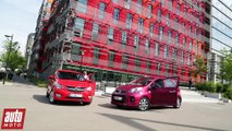 Opel Karl vs Kia Picanto : Combat de rue
