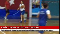 CANİK BELEDİYESPOR TÜRKİYE KUPASINA HAZIRLANIYOR -10092015