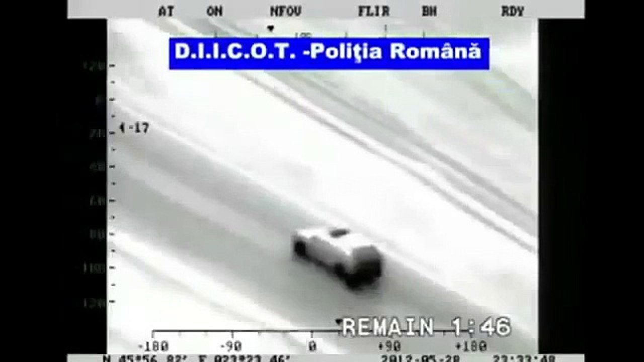 Theft on the highway like a movie