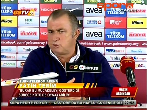 Fatih Terim'den Burak Yılmaz yorumu