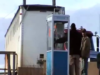 The truck is drained like that