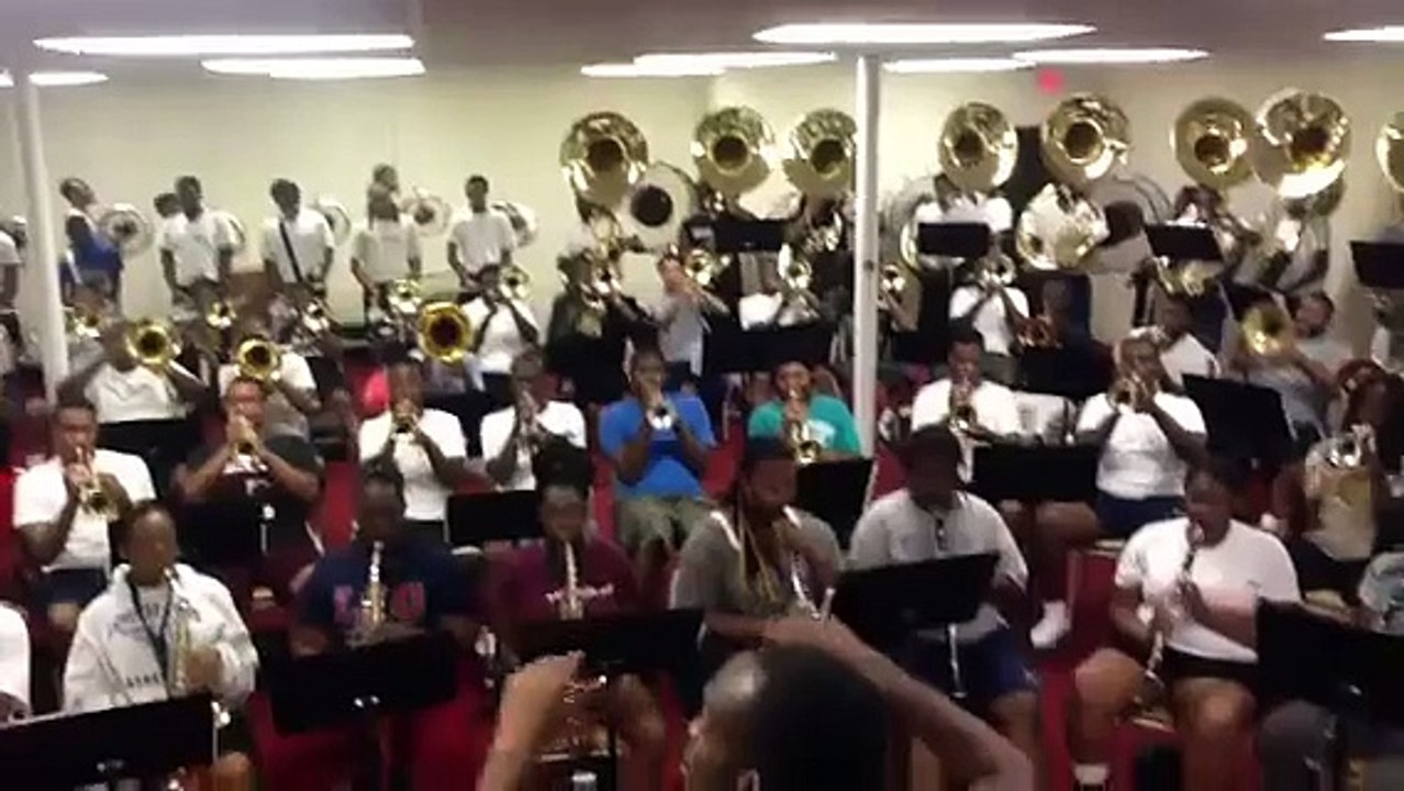 TALLADEGA COLLEGE FRESHMEN BAND CAMP 2013