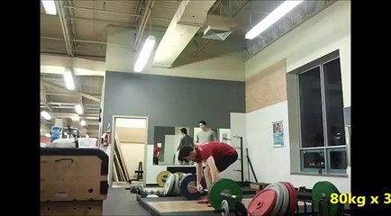 2013-04-04 - Power Cleans and Press