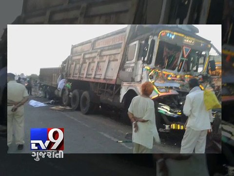 Three killed, one injured as truck rams into dumper, Kutch - Tv9 Gujarati