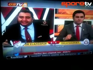 Melo kurtardı GS TV spikeri coştu!