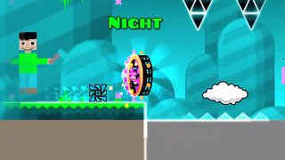 MINECRAFT Y GHASTS ¿Que más se puede pedir?? Geometry Dash (2.0) Minecraft Live By wMasterGamew...