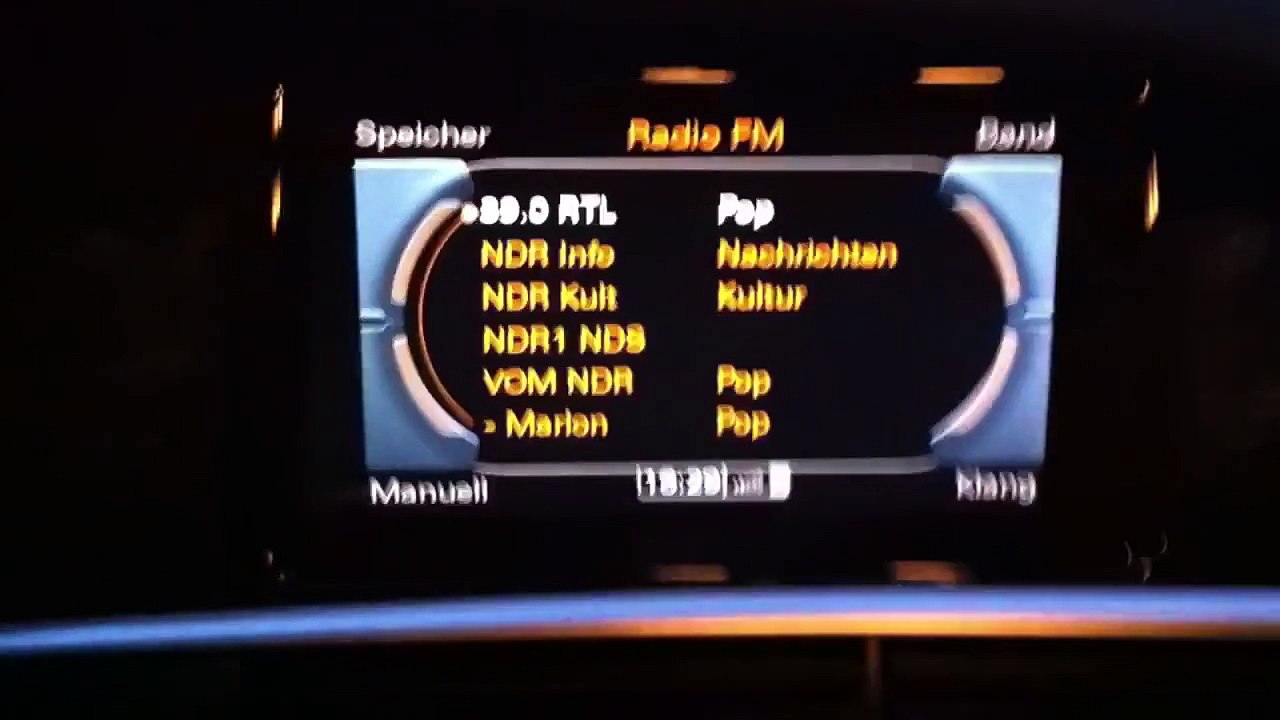 Audi MMI 3G Funktionen Navi Rear view cam Heizung Audi A6 4F B8 8K Multimedia