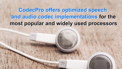 G723 codec specifications - Codecpro.com