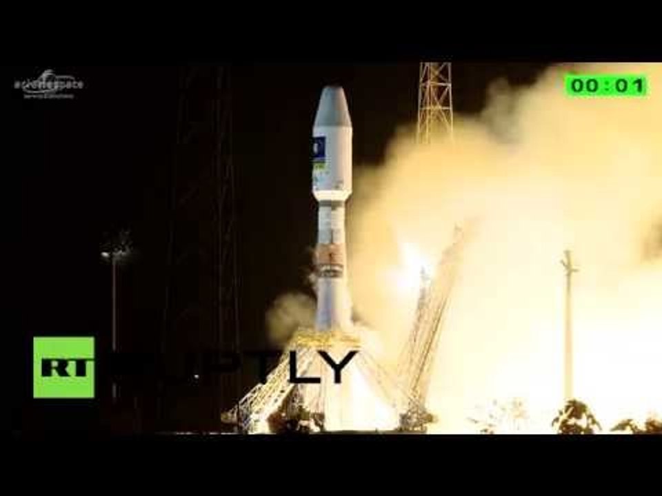 Blastoff! Arianespace launches two Galileo satellites atop Russian Soyuz rocket