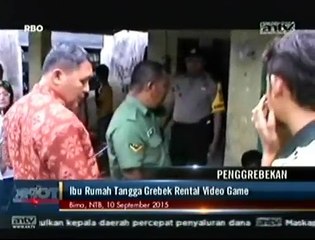 Ibu Rumah Tangga Gerebek Tempat Rental Video Game