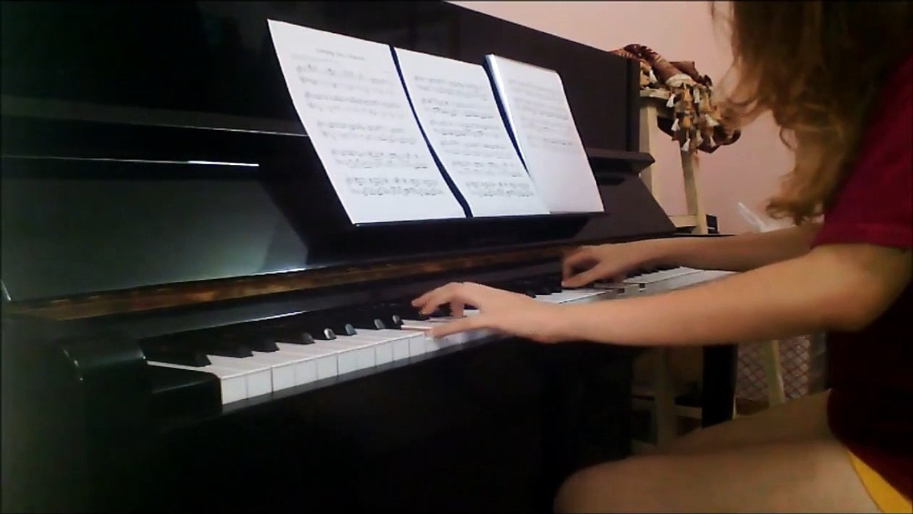 Innocent/ Carrying You ("Laputa: Castle in the sky" theme song) - Joe Hisaishi | Piano cover