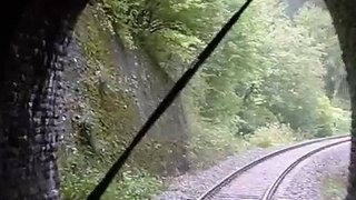 Führerstandsmitfahrt im Schienenbus auf der Hunsrückbahn