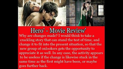 Legend'  Motion picture Hero Latest Breaking News