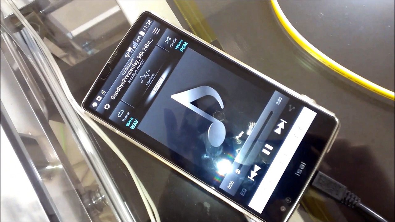 Androidスマートフォンハイレゾ音源再生USBオーディオ