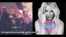 Miley Cyrus vs. Britney Spears - Adore Your Alien (Mashup!)
