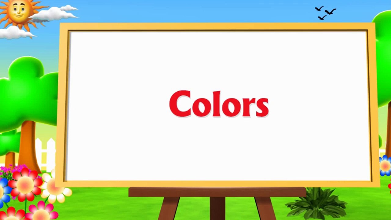 Learn Colors Song 2  - Animation Colors Rhymes and Colors Songs for Children