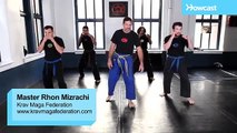 Krav Maga Training|How to Do a Defense Forward Kick|Self Defense Fighting Techniques