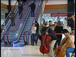 BNT 2 Flashmob - Philharmonic orchestra - Ruse, Bulgaria