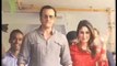 Saif Ali Khan and Kareena Kapoor waves out to fans after their marriage