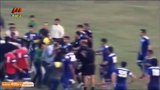 Kanoon Alominiom Arak- چاقو کشی‌ در فوتبال ایران