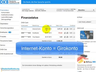 DKB Konto: Alles Wissenswerte
