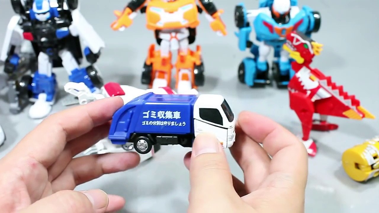 또봇 다이아로보 엠블런스 공룡 청소 차 다이노포스 파워레인저 장난감 또봇 diarobo Robot transformers Toys ダイヤロボ