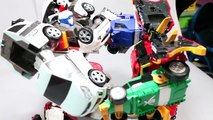 또봇 쿼트란 vs 파워레인저 캡틴포스 dx 캡틴킹 변신 로봇 만화 장난감 동영상 ロボット 玩具 おもちゃ Игрушки Tobot Robot Car Toys 14기 차