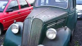 (Part 1) 1937 STANDARD FLYING 10 classic English car 1930s BRITISH
