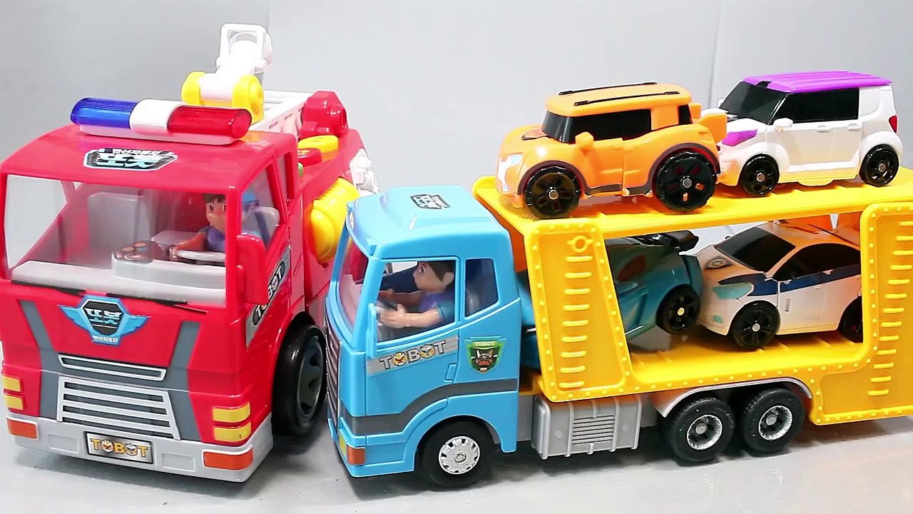 또봇 미니와 말하는 자동차 캐리어 로봇 자동차 변신 장난감 또봇 14기 13기 전체 또봇 Tobot Robot Car Toys おもちゃ Игрушки